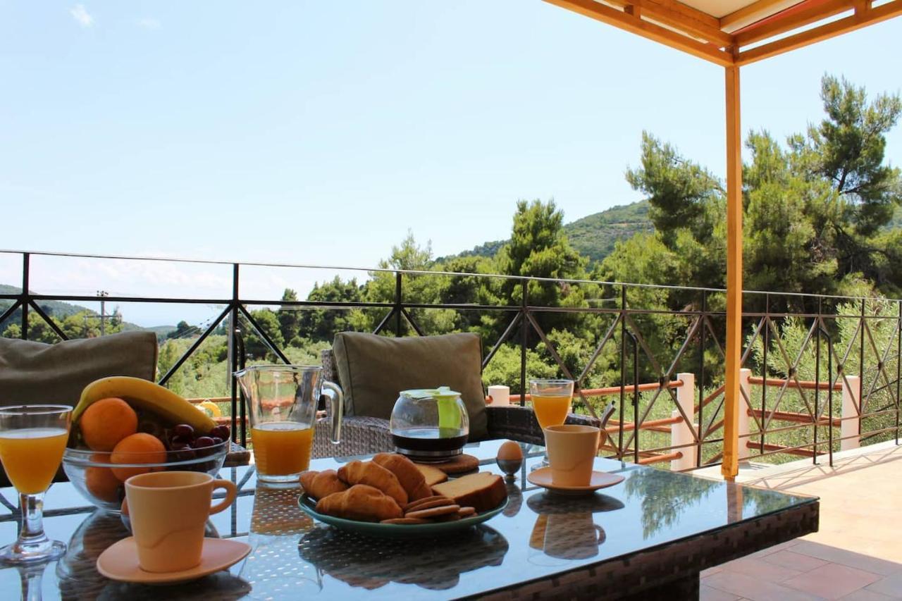 Villa Tenedos Скопелос Экстерьер фото
