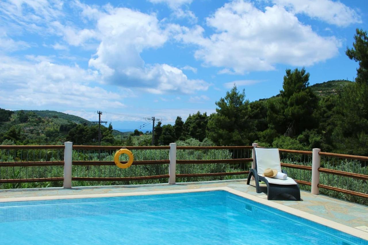 Villa Tenedos Скопелос Экстерьер фото